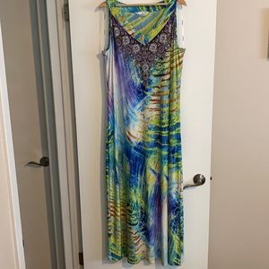 Peter Nygard Retro Maxi Dress